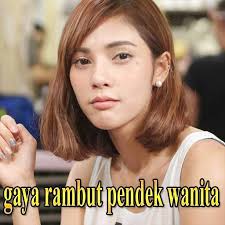 Tampil chic dengan 11 model rambut pendek sebahu all via model rambut lurus wanita pendek semir warna hijau 2017 via rinikursussalon.blogspot.com. Gaya Rambut Pendek Wanita Fur Android Apk Herunterladen