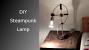 Wood Steampunk Lamp
