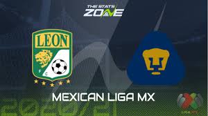 Pumas unam's favio alvarez has been booked in leon. 2020 21 Mexican Liga Mx Leon Vs Pumas Unam Preview Prediction The Stats Zone
