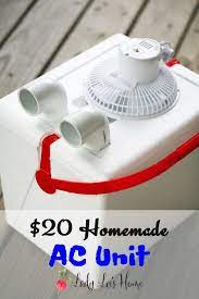 Homemade Ac Unit For Under 25 Diy Air Conditioner Homemade Ac Ac Units