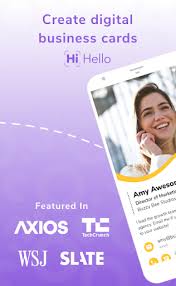 Download business card maker pro apk 1.4 for android. Hihello Digital Business Cards Biz Card Maker App 1 20 5 Mod Apk Free Download For Android