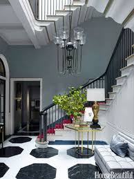 A Rich Colorful Chicago House White Marble Floor Home Decor Floor Design