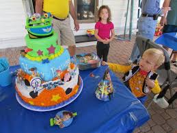 Toy Story Cake Accessories Hats Plates Table Cover Woody Outfit From Party City Toy Story Cakes Birthday Toys Toy Story Theme