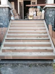 A wide variety of prefab outdoor wood stairs options are available to you, such as graphic design, 3d model design, and total solution for projects. Exterior Stairs Vancouver Plytech Stairs Vancouver Bc