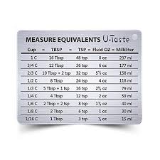 cooking conversion chart amazon com