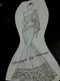 Modern Indian Outfit Fashion Illustration Sketches Dresses Fashion Drawing Sketches Fashion Drawing Dresses Buy groom wedding indo western sherwani designs 2021 online at the best price also, mens indo western dress is the modern choice for the wedding functions. fashion illustration sketches dresses
