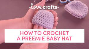 How To Crochet A Preemie Baby Hat Youtube