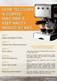How To Clean A Coffee Machine & Keep Nasty Mould At Bay | Maidforyou