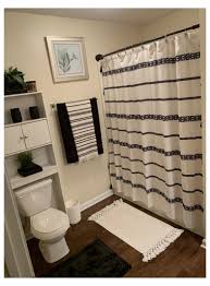 Get it as soon as thu, may 13. Boho Master Bathroom Black And White Apartment Bathroom Blackandwhiteapartmentbathroom In 2021 Black Bathroom Decor White Bathroom Decor Restroom Decor