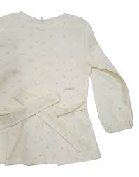 Pola blus lengan setali/pola baju wanita ukuran l/pola blus wanita. Baju Kebaya Kanak Kanak Polkadot