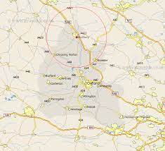 Street Map Of Banbury Banbury Map - Street And Road Maps Of Oxfordshire England Uk