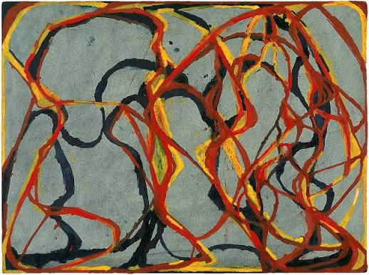 Work by Brice Marden