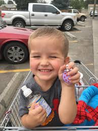 Found outside of Ridleys, McCall, ID by an adventurous baby