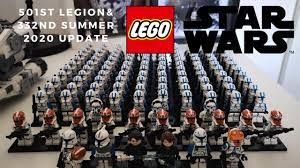 Lego Star Wars 501st 332nd Clone Army Update 130 Minifigures With C Lego Star Wars Star Wars Models Lego