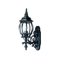 Maybe you would like to learn more about one of these? Acclaim Lighting 5150bk Matte Black Clear Beveled Glass Chateau 1 Light 20 Height Outdoor Wall Sconce Lightingdirect Com
