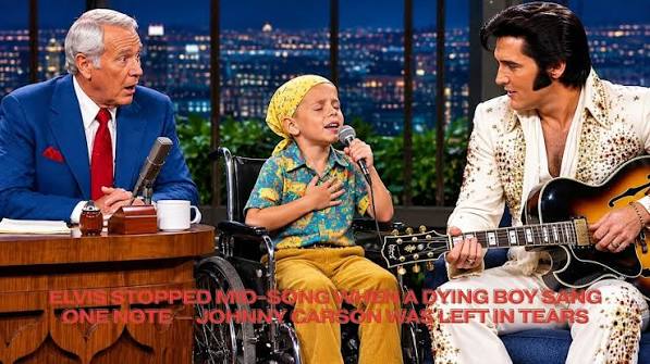 Elvis Stopped Mid-Song When a Dying Boy Sang One Note — Johnny Carson Was Left in Tears