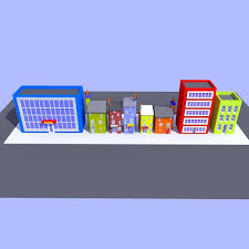 Cartoon Street 2a 3d Model Ad Cartoon Street Model 3d Model Model Cartoon