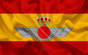 Spain flag spanish la liga country football europe symbol nation saudi arabia. Herunterladen Hintergrundbild Spanish Air Force Seal 4k Seide Flagge Saf Flag Silk Flagge Spanische Flagge Spanien Fur Desktop Kostenlos Hintergrundbilder Fur Ihren Desktop Kostenlos