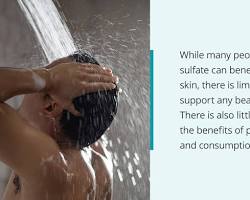Image of Hair and skin health improvement with sulfur water