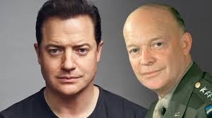 Brendan Fraser is set to star as Dwight Eisenhower in the forthcoming drama  "Pressure," about the countdown to the Normandy invasion. The equally  talented Andrew Scott will play meteorologist James Stagg. That's