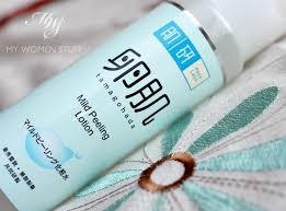 Hada labo mild peeling lotion can be brought at watson. Review Hada Labo Mild Peeling Lotion