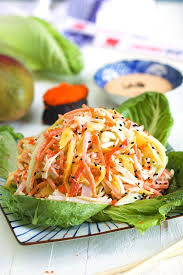 Spicy Kani Salad Recipe The Suburban Soapbox Recipe In 2020 Spicy Kani Salad Recipe Kani Salad Salad Recipes