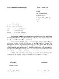 Simak ketentuannya pada contoh surat pengunduran diri kerja di bawah ini! Surat Resign