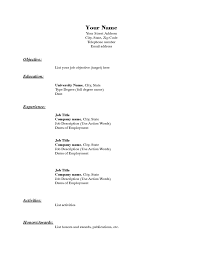 A simple resume template is a ready to use resume template which comes with a simple format and the content details. Sample Basic Resume Template Free Download