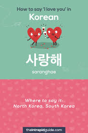 Learn korean for only $1! How To Say I Love You In 128 Different Languages Ultimate A Z Guide The Intrepid Guide