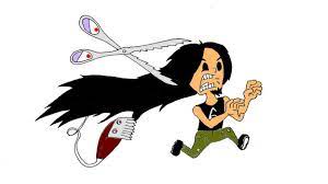 Mencurahkan ekspresi dan pikirannya ke dalam gambar. Anak Metal Rambutnya Harus Panjang Gak Sih