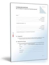 Für einen nießbrauch muss eine spezielle klausel in den schenkungsvertrag übernommen werden. Schenkungsvertrag Haus Rechtssicheres Muster Zum Download