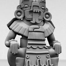 Artifact Ancient Ruin 3d Model Aztec Artifacts Mayan Art Ancient Ruins
