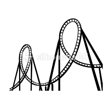 Free vector toy story svg silhouette clip art, this file can be scaled to use with the silhouette cameo or cricut, brother scan n cut cutting machines. Roller Coaster Free Silhouette Vector Silhouetteac