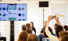 Same as forum, an area in a bulletin board or online service in which participants can meet to discuss a topic of common interest. Conference Unlock 2017 2018 La Ma Production