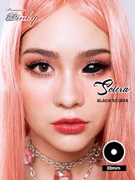 Image result for black sclera contacts