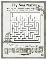 Image Result For Tedd Arnold Fly Guy Coloring Page Fly Guy Literacy Night Library Lesson Plans