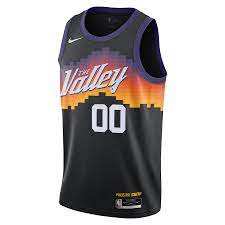 The jerseys the team wears night in and night out. Men S Nike Black Phoenix Suns 2020 21 Swingman Custom Jersey City Edition