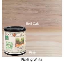 1 Qt Pickling White Woodshield Interior Stain Pickling Qt The Home Depot In 2020 Staining Wood Staining Wood Floors Stain On Pine