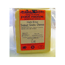 There are various product examples, including swiss, cheddar, havarti and mozzarella. Smoked Heb Enw