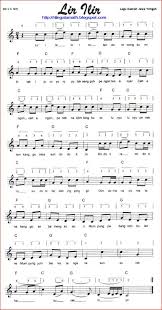 Jenis tangga nada lagu lir ilir adalah. Makna Dari Lagu Lir Ilir