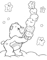 Over forty million of these stuffed teddy bears, made with a variety of colours, were sold from 1983 to 1987. Free Coloring Pages Of Care Bears Coloring Home