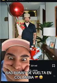 Veremos de vuelta a Bad Bunny en Colombia 🇨🇴🥹 anunció este lunes 🕺🏻  #badbunny #colombia #medellin #bogota #concierto #anuncio #fyp #greenscreen