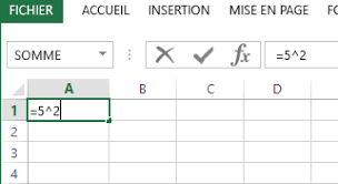 Carre Un Nombre Excel