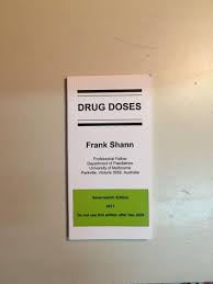 Department of paediatrics, university of melbourne, parkville 3052, australia. Drug Doses Frank Shann Brand New Textbooks On Carousell