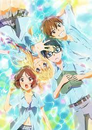 A list of 22 titles. Your Lie In April Usa Official Website Wallpaper Anime Anime Sedih Romantis