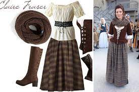 Outlander Fans Will Love This Simple Claire Fraser Halloween Costume Inspiration It S An Easy Last Outlander Costumes Renaissance Fair Costume Outlander Style
