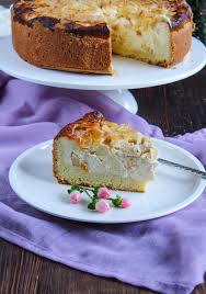 apfel schmand kuchen apfel schmand kuchen kaffee und kuchen lebensmittel essen