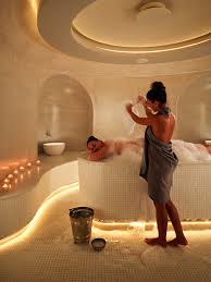 The Hammam Mykonos Riviera Hotel Spa In 2020 Spa Treatment Room Spa Massage Room Luxury Spa Treatment