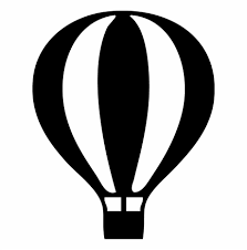 Black And White Hot Air Balloon Clipart Clip Art Library Download Hot Air Balloon Clipart Black Hot Air Balloon Silhouette Clip Art Is A Free Transparent Png Image Search And Find More On Dekorasyon