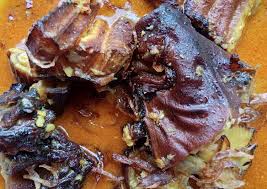Setelah terong matang dan kuah mengental, resep sayur lodeh satu ini pun telah siap disajikan. Langkah Membuat Ikan Hiu Asap Kuah Santan Enak Resep Us